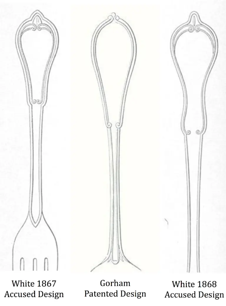 Gorham White Silverware Handles